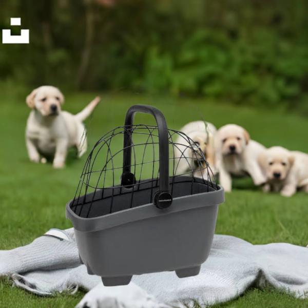 New Looxs Clipper MIK Fahrradkorb DOGGY BASKET Hundekorb mit MIK Gepäckträger Adapter anthracit /aus recyceltem Kunststoff New Looxs Clipper MIK Fahrradkorb DOGGY BASKET Hundekorb mit MIK Gepäckträger Adapter anthracit /aus recyceltem Kunststoff